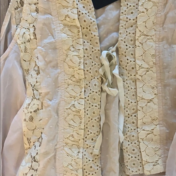 RYU boho cream lace vest NWT - Picture 3 of 5